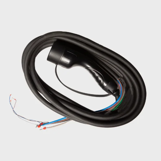 Cabo com Conector Tipo 2, Trifásico, 5 Metros